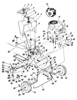 Ersatzteile Columbia Rasentraktoren RD 10/660 SL Typ: 136-5290 (1986) Vorderachse