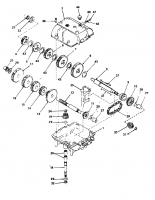 Ersatzteile Columbia Rasentraktoren RD 10/660 SL Typ: 136-5290 (1986) Getriebe