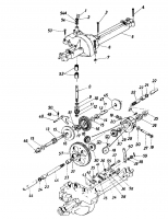 Ersatzteile Columbia Rasentraktoren 110/760 HA Typ: 135-6220  (1985) Getriebe