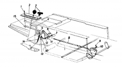 Ersatzteile Novotrac Rasentraktoren NOVOTRAC 110 Typ: 136-6821 (1986) Schalthebel