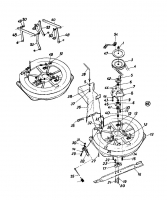 Ersatzteile Novotrac Rasentraktoren NOVOTRAC 110 Typ: 136-6821 (1986) Mähwerk C (30"/76cm)