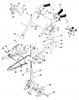 Ersatzteile MTD Motorhacke Gartentiller 5 Typ: 216-3200  (1986) Holm 