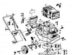 Ersatzteile Golf Motormäher Golf 4 T Typ: 02891.02  (1986) Grundgerät