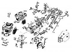 Ersatzteile Gutbrod Motormäher mit Antrieb HB 55 REL Typ: 02882.02  (1986) Grundgerät
