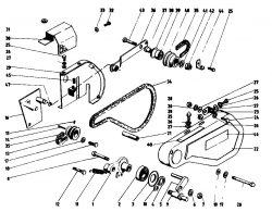 Ersatzteile Gutbrod Motorhacken MB 60-52 Typ: 07512.09  (1986) Fahrantrieb
