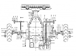 Ersatzteile MTD Balkenmäher Quick 90 Typ: 187-0172  (1987) Fahrantrieb, Räder 