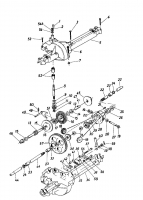 Ersatzteile Novotrac Rasentraktoren NOVOTRAC 111 Typ: 137-5670  (1987) Getriebe