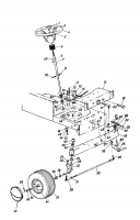 Ersatzteile Super Rasentraktoren Super 111 N Typ: 137-6370 (1987) Vorderachse