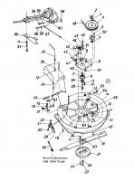 Ersatzteile Columbia Rasentraktoren 8/760 HA Typ: 131-510C  (1991) Mähwerk C (30/76cm)