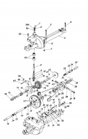 Ersatzteile Super Rasentraktoren Super 114 Typ: 137-7040  (1987) Getriebe