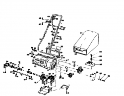 Ersatzteile Golf Elektrovertikutierer 132 VE Typ: 02890.05  (1987) Grundgerät