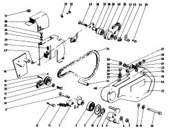 Ersatzteile Golf Motorhacken 162 MS 4 Typ: 07513.01  (1987) Fahrantrieb