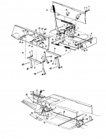 Ersatzteile Novotrac Rasentraktoren NOVOTRAC 11-76 HA Typ: 138-5420 (1988) Mähwerksaushebung