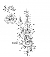Ersatzteile Novotrac Rasentraktoren NOVOTRAC 11-76 HA Typ: 138-5420 (1988) Mähwerk C (30"/76cm)