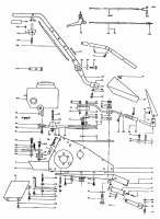 Ersatzteile MTD Balkenmäher Quick 100 I/C Typ: 188-0176  (1988) Holm 
