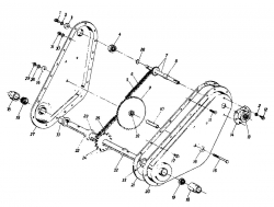 Ersatzteile MTD Motorhacke Gartentiller 3 Typ: 218-3200  (1988) Kettenkasten 