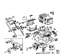 Ersatzteile Golf Motormäher Golf HBL Typ: 02880.04 (1988) Grundgerät