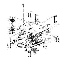 Ersatzteile Golf Rasentraktoren Spider 170 SD 4 Typ: 02840.01 (1988) Fahrantrieb, Mähantrieb