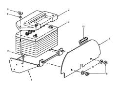Cub Cadet Ersatzteile Kompakttraktoren 1772 1772  (1989) Batterie