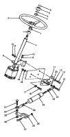 Cub Cadet Ersatzteile Kompakttraktoren 1772 1772  (1989) Lenkung
