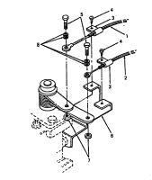 Cub Cadet Ersatzteile Kompakttraktoren 1772 1772  (1989) Bowdenzüge