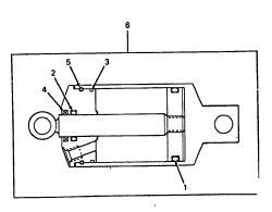 Cub Cadet Ersatzteile Kompakttraktoren 1772 1772  (1989) Hydraulikzylinder