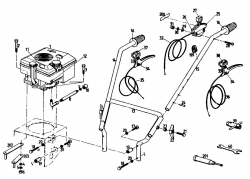 Ersatzteile Gutbrod Balkenmäher BM 710 Typ: 07515.01  (1988) Holm