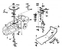 Ersatzteile Gutbrod Balkenmäher BM 710 Typ: 07515.01  (1988) Mähantrieb