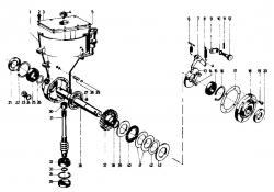 Ersatzteile Gutbrod Motorhacken MB 65-35 Typ: 07516.01  (1988) Getriebe