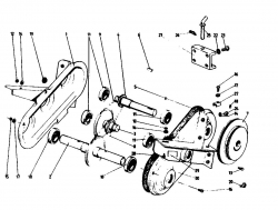 Ersatzteile Gutbrod Motorhacken MB 60-30 Typ: 07514.01  (1988) Kettenkasten