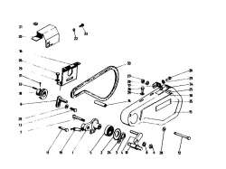 Ersatzteile Gutbrod Motorhacken MB 60-30 Typ: 07514.01  (1988) Fahrantrieb