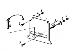 Ersatzteile Gutbrod Rasentraktoren 810 HEBS Typ: 02651.03  (1988) Anhängekupplung