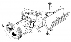 Ersatzteile Gutbrod Schneeräumer SR 800 Typ: 02888.05  (1988) Grundgerät