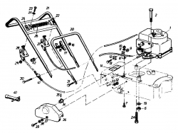 Ersatzteile Gutbrod Schneeräumer SR 800 E Typ: 02888.06  (1988) Holm