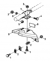 Ersatzteile Golf Motorsensen 143 BS Typ: 02655.02  (1989) Deflektor