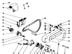 Ersatzteile Golf Motorhacken 160 MS 4 Typ: 07514.02  (1989) Fahrantrieb
