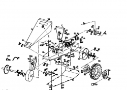 Ersatzteile Golf Balkenmäher 270 BMR 4 Typ: 07510.02  (1989) Getriebe, Räder