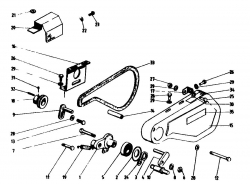 Ersatzteile Gutbrod Motorhacken MB 60-30 Typ: 07514.01  (1989) Fahrantrieb