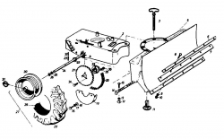Ersatzteile Gutbrod Schneeräumer SR 800 E Typ: 02888.06  (1989) Grundgerät