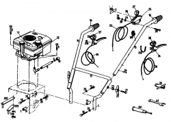 Ersatzteile Gutbrod Balkenmäher BM 710 Typ: 07515.01  (1989) Holm