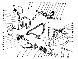 Ersatzteile Gutbrod Motorhacken MB 60-52 Typ: 07514.03  (1989) Fahrantrieb