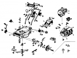 Ersatzteile Gutbrod Motormäher HB 47-4 T Typ: 02848.02  (1989) Grundgerät