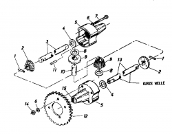 Ersatzteile Novotrac Rasentraktoren NOVOTRAC 11 Classic Typ: 130-5270 (1990) Differential
