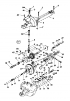 Ersatzteile Novotrac Rasentraktoren NOVOTRAC 11-76 HN Typ: 130-639C  (1990) Getriebe