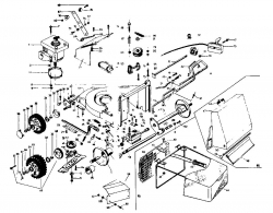 Ersatzteile Rotaro Motormäher mit Antrieb ROTARO  48 S Typ: 180-0157  (1990) Grundgerät