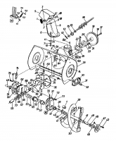 Ersatzteile Blizzard Schneefräsen N 12-71 L Typ: 310-8610  (1990) Fräsgehäuse, Schnecke, Schneckengetriebe