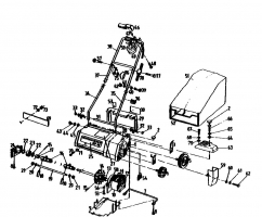 Ersatzteile Golf Elektrovertikutierer 132 VE Typ: 02846.03  (1990) Grundgerät
