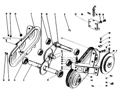 Ersatzteile Gutbrod Motorhacken MB 60-52 Typ: 07514.03 (1990) Kettenkasten