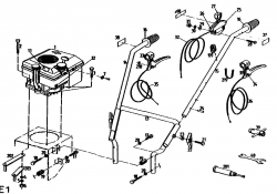 Ersatzteile Gutbrod Balkenmäher BM 710 Typ: 07515.02  (1990) Holm
