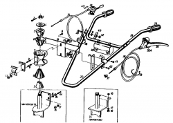 Ersatzteile Gutbrod Balkenmäher BM 100-2/G Typ: 07507.01  (1990) Holm